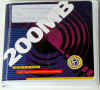 Das Bild zeigt eine Wechselplatte (Cartridge) SQ2000 der Fa. Syquest